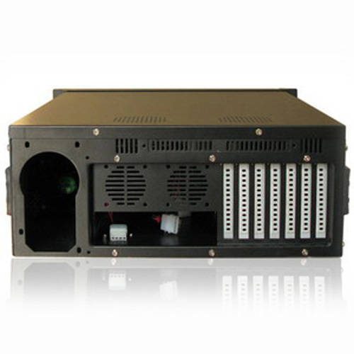 Caja servidor tooq rack 19 pulgadas 4u 406 negra sin fuente ventana transparente - Imagen 3