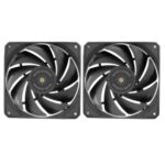 8435693106555 | P/N: MFNCLX2 | Cod. Artículo: DSP0000028829 Ventilador caja mars gaming mf - nc 2 x 120mm negro