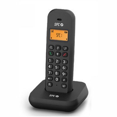 8436542860437 | P/N: 7334N | Cod. Artículo: DSP0000011412 Telefono inalambrico spc dect keops negro – 50 contactos 8436542860437 | P/N: 7334N | Cod. Artículo: DSP0000011412 Telefono inalambrico spc dect keops negro - 50 contactos