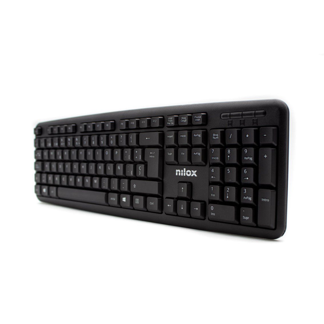 Teclado nilox usb negro - Imagen 2