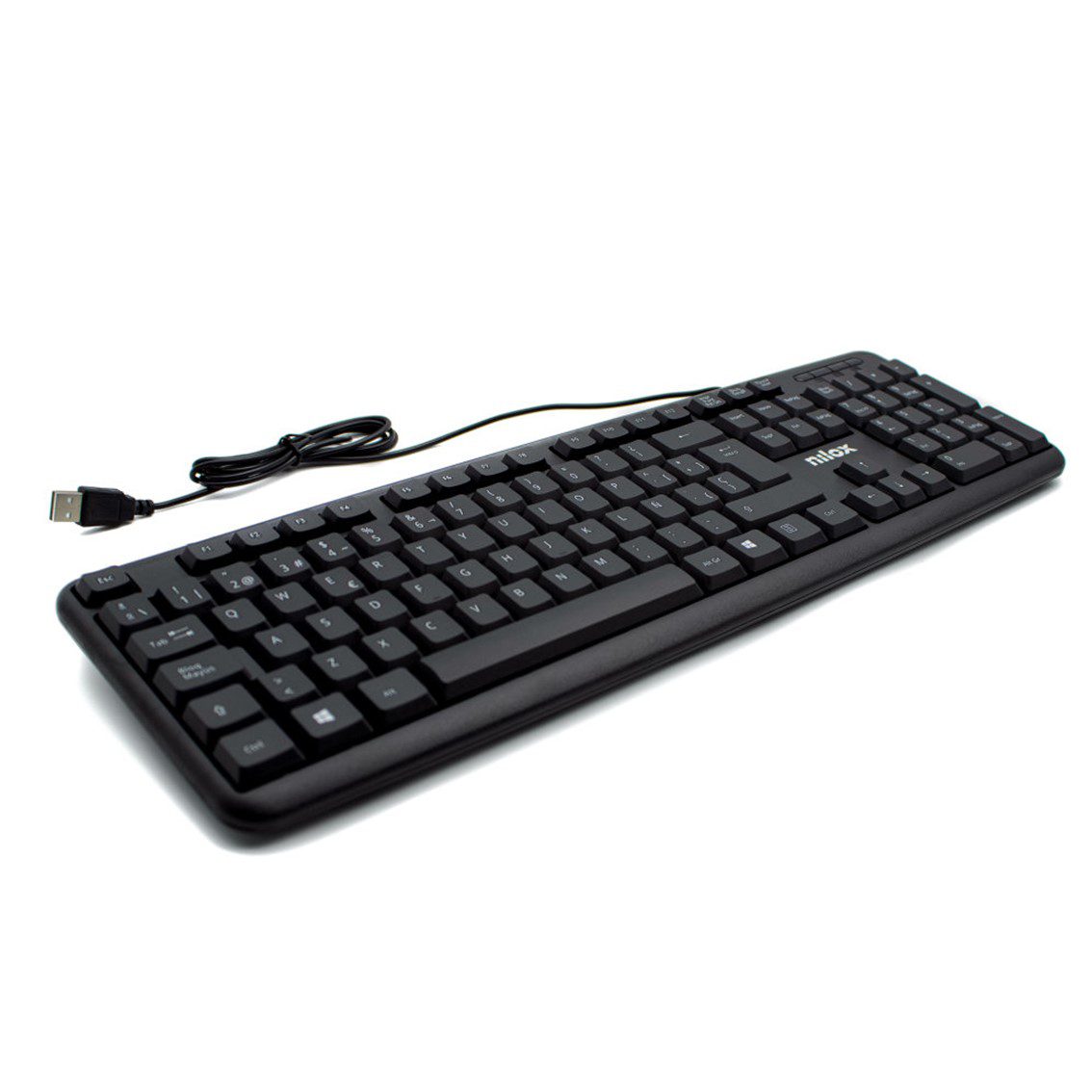 Teclado nilox usb negro - Imagen 4