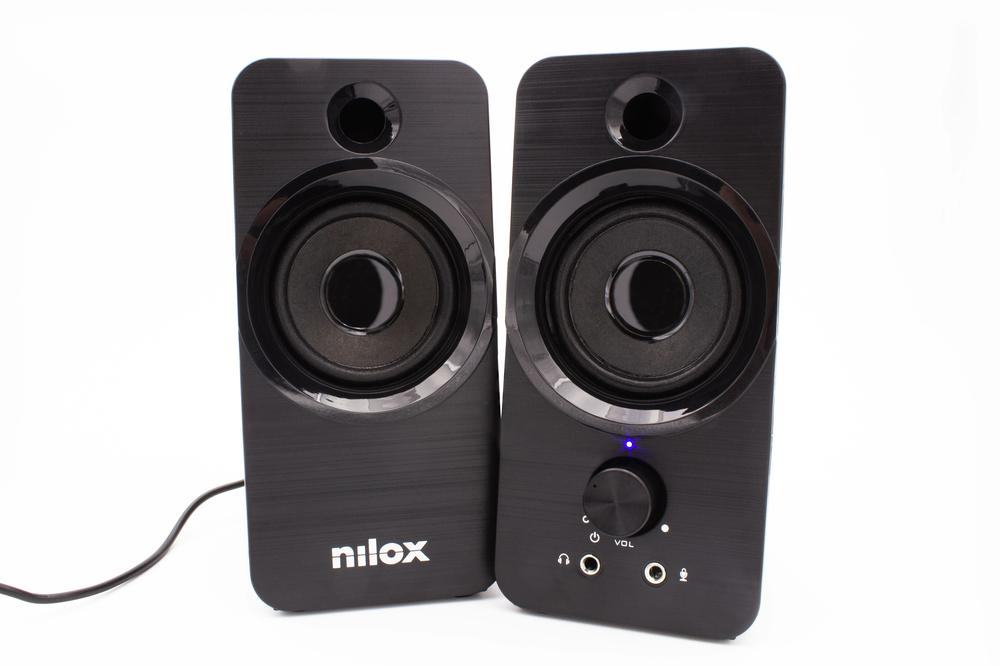 Altavoces pc nilox 2.0 6w negro - Imagen 5