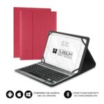 8436586741099 | P/N: SUB-KT2-BT0003 | Cod. Artículo: DSP0000021748 Funda + teclado subblim keytab pro para tablet 10.1 pulgadas rojo