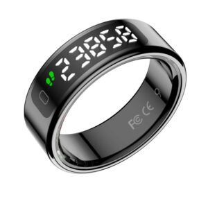 8436588883377 | P/N: LESR01K09 | Cod. Artículo: DSP0000031955 Leotec smart ring kor mau negro talla 9