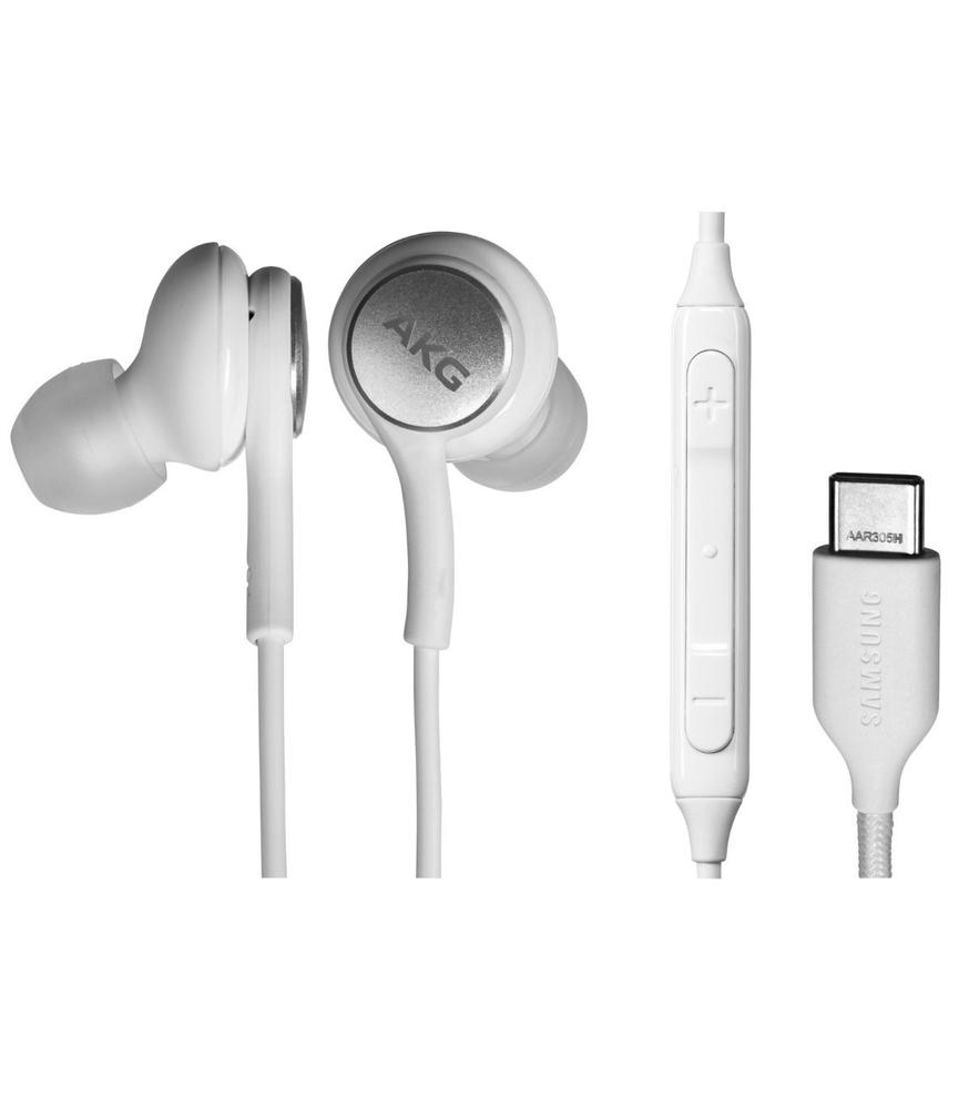 Auriculares samsung akg blanco - Imagen 3