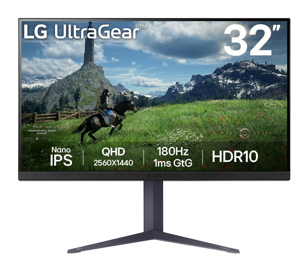 8806096087800 | P/N: 32GS85Q-B | Cod. Artículo: MGS0000023910 Lg 32gs85q 31.5 pulgadas 1ms 2560 x 1440 hdmi displayport reg. altura