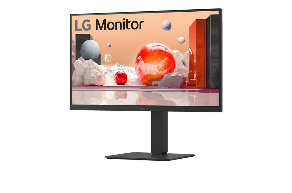Led ips lg 27ba850 27 pulgadas fhd usb hdmi displayport reg. altura altavoces cam - Imagen 4