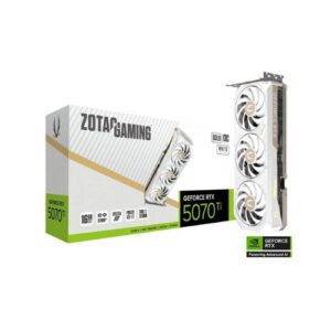8886307700810 TARJETA GRÁFICA ZOTAC RTX 5070 TI SOLID CORE OC 16GB WHITE ZT-B50710Q2-10P A0058112 Zotac Tarjetas Gráficas ZT-B50710Q2-10P