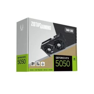 8886307701572 TARJETA GRÁFICA ZOTAC GAMING RTX 5050 TWIN EDGE 8GB GDDR7 ZT-B50500E-10M A0058180 Zotac Tarjetas Gráficas ZT-B50500E-10M