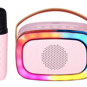 ALTAVOZ KARAOKE TREVI XR 8A01 MINIPARTY SPKR+AW PINK 8011000040417 0XR8A0108