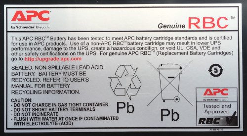 APC RBC2 batería para sistema ups Sealed Lead Acid (VRLA) - Imagen 2
