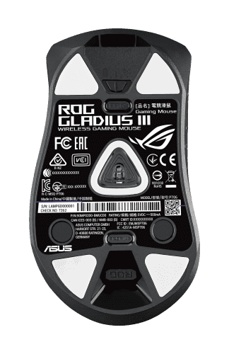 ASUS ROG Gladius III ratón mano derecha USB tipo A Óptico 19000 DPI - Imagen 10