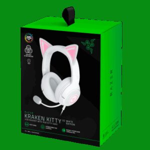 AURICULARES RAZER KRAKEN KITTY V2 BT BLANCO (RZ04-04860600-R3M1) 8887910061015 | P/N: RZ04-04860600-R3M1 | Ref. Artículo: 1393882