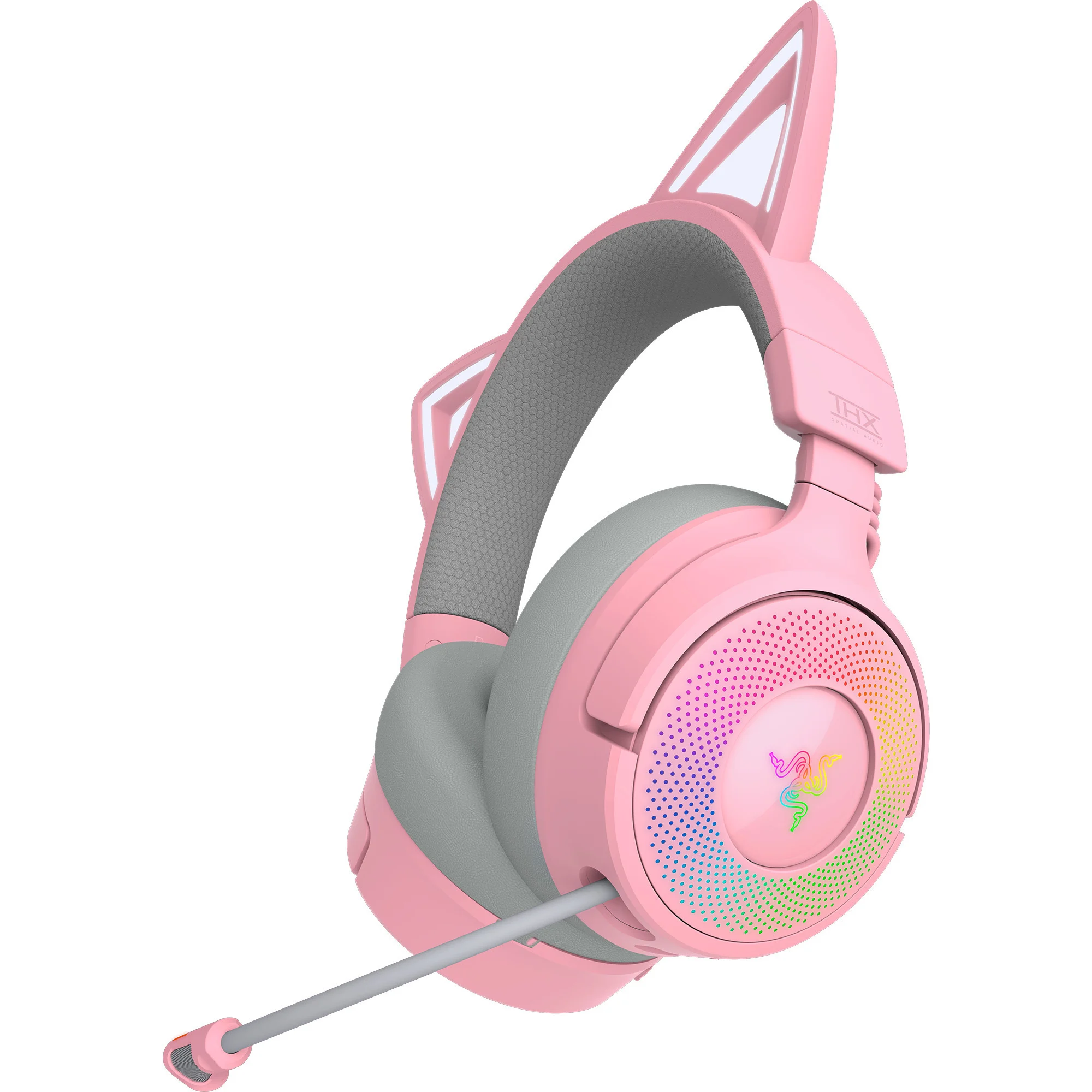 AURICULARES RAZER KRAKEN KITTY V3 PRO QUARTZ (RZ04-05170200-R3M1) - Imagen 3