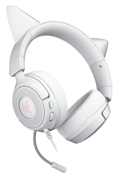 AURICULARES RAZER KRAKEN KITTY V3 X WHITE (RZ04-05350300-R3M1) - Imagen 4
