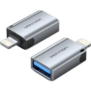 Adaptador OTG USB Vention CUCH0/ USB Hembra - Lightning Macho/ Azul 6922794792203 CUCH0 VEN-ADP CUCH0
