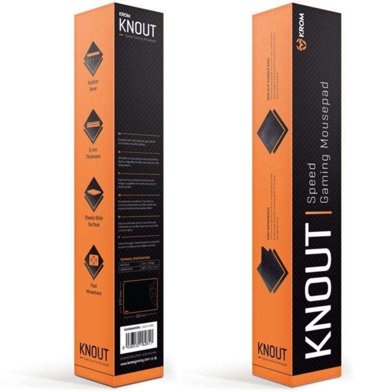 Alfombrilla Krom Knout Speed/ 320 x 270 x 3 mm - Imagen 4