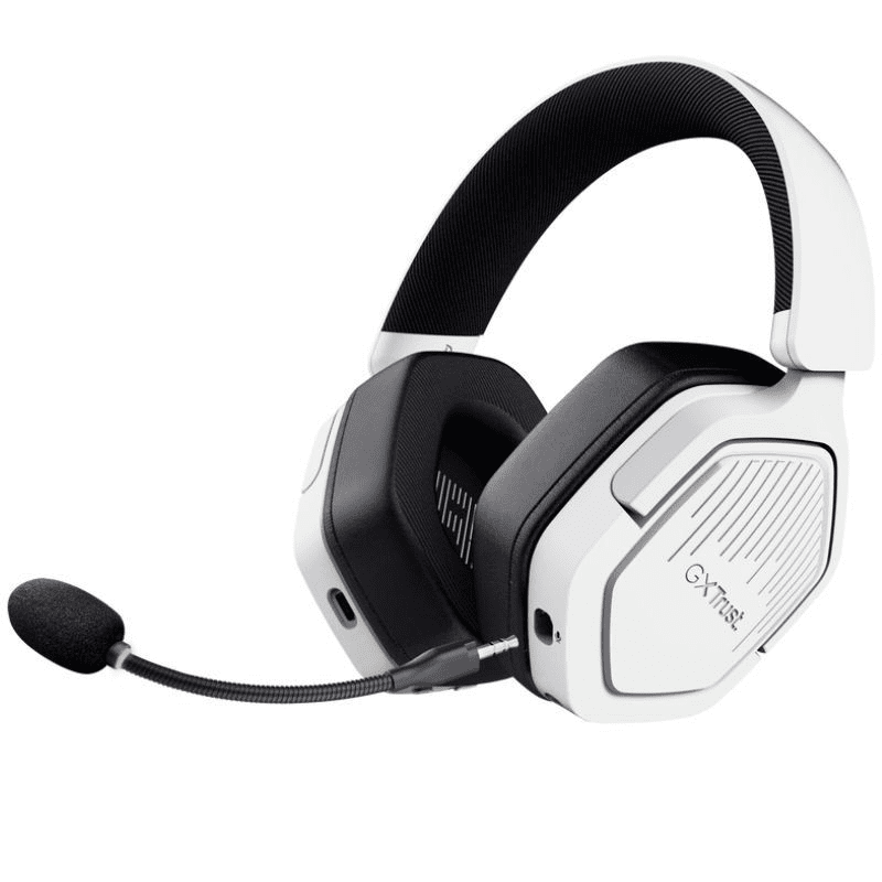 Auriculares Gaming Inalámbricos con Micrófono Trust Gaming GXT 493PS Carus PS5/ Jack 3.5/ Bluetooth/ Blancos - Imagen 2