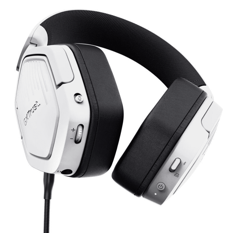 Auriculares Gaming Inalámbricos con Micrófono Trust Gaming GXT 493PS Carus PS5/ Jack 3.5/ Bluetooth/ Blancos - Imagen 4