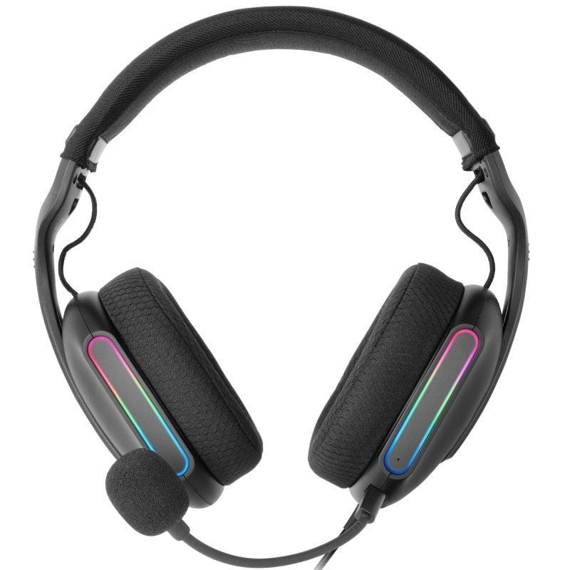 Auriculares Gaming con Micrófono Mars Gaming MH-PRO/ Jack 3.5/ USB/ Negros - Imagen 2