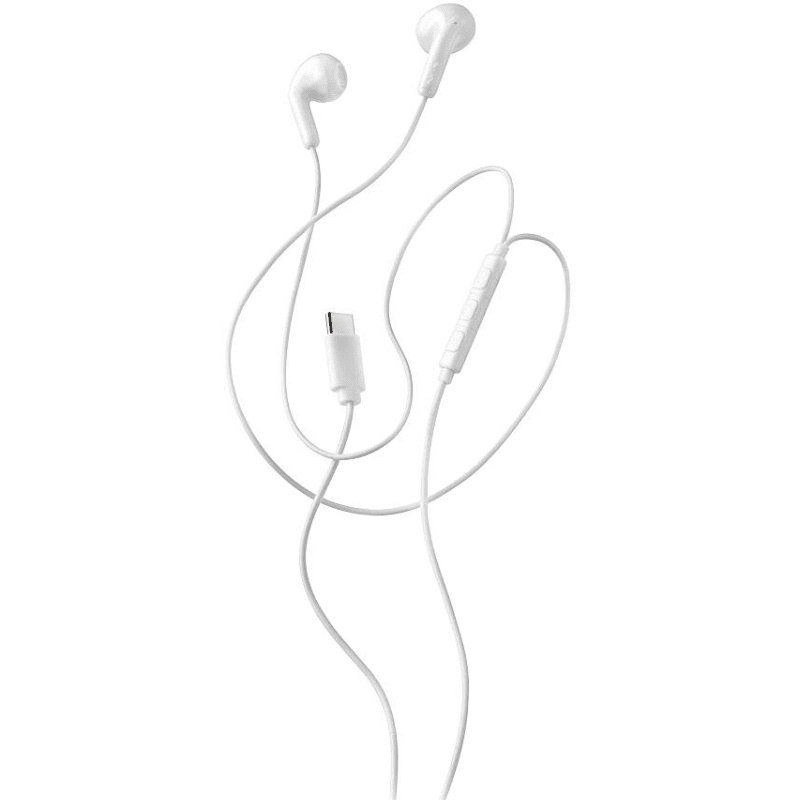 Auriculares Intrauditivos NGS Cross Glide/ con Micrófono/ USB Tipo-C/ Blancos - Imagen 2