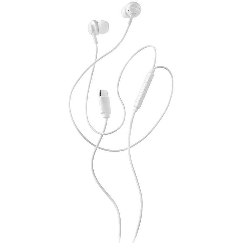 Auriculares Intrauditivos NGS Cross Step/ con Micrófono/ USB Tipo-C/ Blancos - Imagen 2