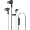 Auriculares Intrauditivos Qubo EB-100/ con Micrófono/ Jack 3.5/ Negros 6944762701659 EB-100BK QUB-AUR EB-100 BK