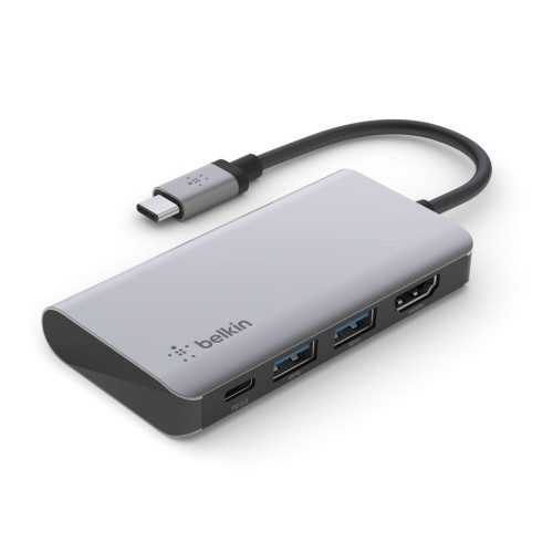 Belkin AVC006btSGY USB 3.2 Gen 1 (3.1 Gen 1) Type-C Plata - Imagen 2