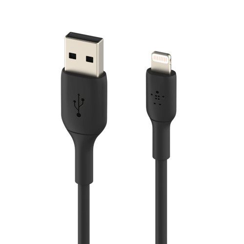 Belkin CAA001BT1MBK cable de conector Lightning 1 m Negro - Imagen 2