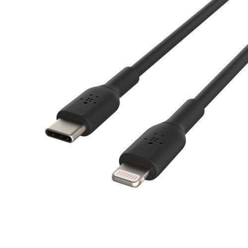Belkin CAA003BT1MBK cable de conector Lightning 1 m Negro - Imagen 2
