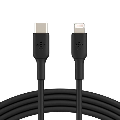 Belkin CAA003BT1MBK cable de conector Lightning 1 m Negro 0745883788781 | P/N: CAA003BT1MBK | Ref. Artículo: 1392025