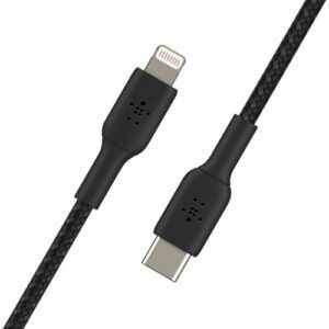 Belkin CAA004BT2MBK cable de conector Lightning 2 m Negro 0745883788804 | P/N: CAA004BT2MBK | Ref. Artículo: 1400506