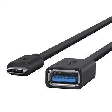 Belkin F2CU036btBLK cable USB USB 3.2 Gen 1 (3.1 Gen 1) USB C USB A Negro - Imagen 2