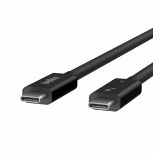 Belkin INZ003BT1MBK cable Thunderbolt 1 m 40 Gbit/s Negro 0745883835843 | P/N: INZ003BT1MBK | Ref. Artículo: 1395014