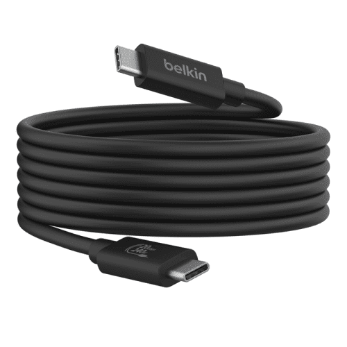 Belkin INZ004BT2MBK cable USB USB4 Gen 2x2 2 m USB C Negro - Imagen 5