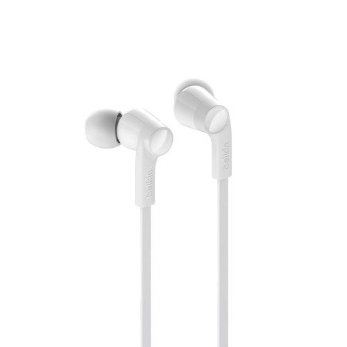 Belkin ROCKSTAR Auriculares Alámbrico Dentro de oído Llamadas/Música USB Tipo C Blanco - Imagen 2