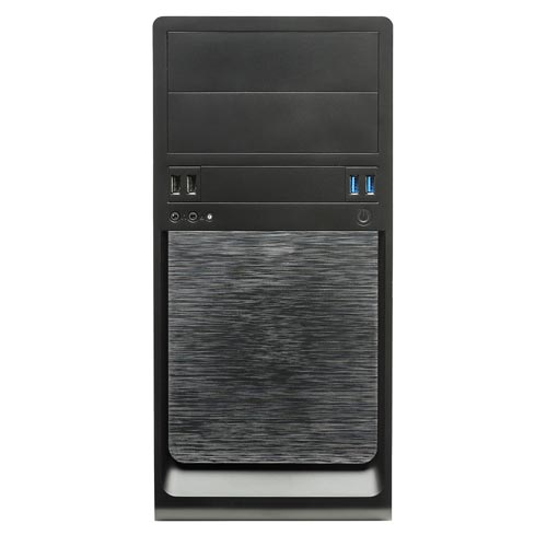 CAJA MINITORRE/MICRO-ATX UNYKA UK6023-U3 500W USB3.0 NEGRA - Imagen 2