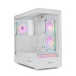 CAJA NOX SEMITORRE FRAMELESS HUMMER SIGNAL ARGB BLANCA USB TYPE C 8436587975967 NXHUMMERSIGNALWH