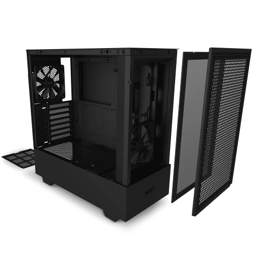 CAJA NZXT H5 FLOW (2024) BLACK CC-H52FB-01 - Imagen 6