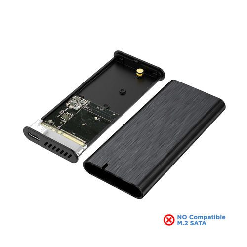 CAJA SSD AISENS M.2 ASM2-008B USB3.2 GEN2 NFGG/NVME NEGRA - Imagen 5