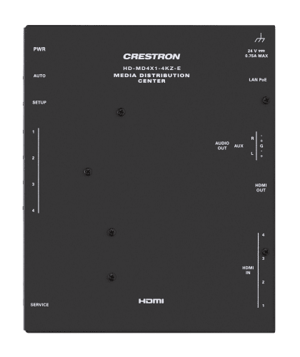 CRESTRON 4X1 4K60 4:4:4 HDR AV SWITCHER (HD-MD4X1-4KZ-E) 6511306 - Imagen 4