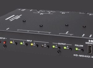 CRESTRON 4X2 4K60 4:4:4 HDR AV SWITCHER (HD-MD4X2-4KZ-E) 6511307 8435280912026 | P/N: 6511307 | Ref. Artículo: 1358663