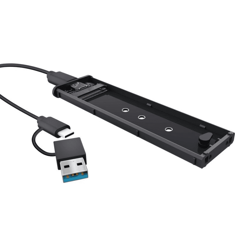 Caja Externa para Disco SSD M.2 Trust 25806/ USB 3.2 Gen2/ Sin tornillos - Imagen 3