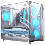 Caja Gaming Semitorre Hiditec SKY/ Blanca 8436545693810 CHA010057 HID-CAJA SKY WH