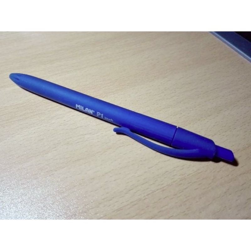 Caja de Bolígrafos de Tinta de Aceite Retráctil Milan P1 Touch MLN176510925/ 25 unidades/ Azules - Imagen 3