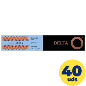 Cápsula Delta Q Colombia para cafeteras Delta/ Caja de 40 5601082058603 7925610 DEL-CAFE Q COLOMBIA 40