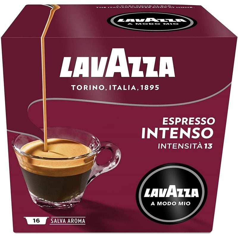Cápsula Lavazza Intensamente para cafeteras A Modo Mio/ Caja de 16 - Imagen 2