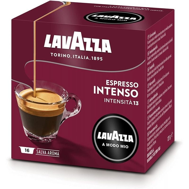 Cápsula Lavazza Intensamente para cafeteras A Modo Mio/ Caja de 16 - Imagen 3