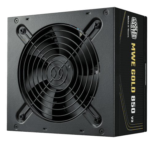 Cooler Master MWE GOLD 850 V3 unidad de fuente de alimentación 850 W 24-pin ATX ATX Negro 4719512153437 | P/N: MPE-8506-ACAG-BEU | Ref. Artículo: 1399382