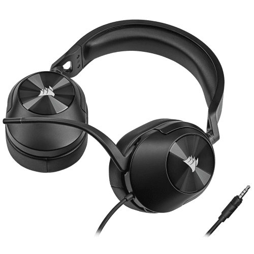 Corsair HS55 STEREO Auriculares Alámbrico De mano Juego Carbono - Imagen 3